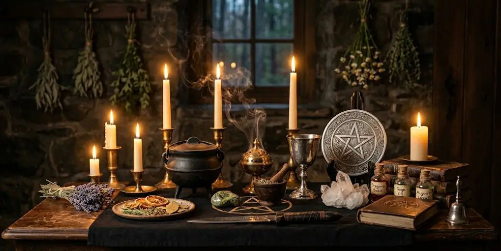 How Do You Set Up a Witchcraft Altar for Beginners?